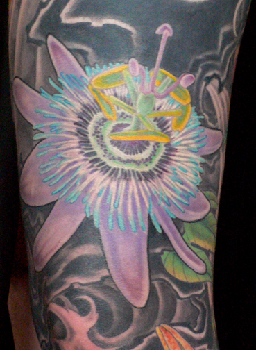 Passion Flower Tattoo Brenda Flatmo Tattoo And Art Flower tattoosapril 02, 2019 00:57. brenda flatmo tattoo and art
