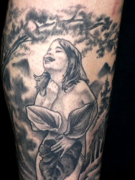 Bjork Has Described The Tattoo On Her Upper Left Arm As A Viking's