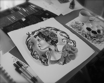 Brenda Flatmo Tattoo and Art bio picture